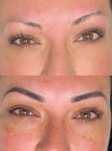 Eyebrow Tattoo result by Aesthetically Speaking Spa in Reno, NV