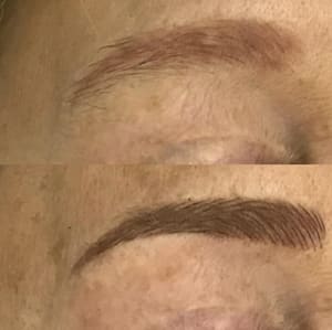 Eyebrow Tattoo result by Aestheticare Day Spa in Cambridge, MA