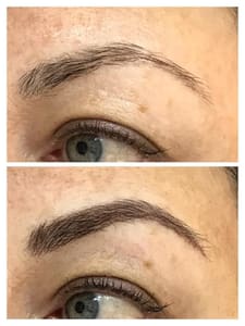 Eyebrow Tattoo result by Aestheticare Day Spa in Cambridge, MA