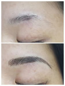 Eyebrow Tattoo result by Aestheticare Day Spa in Cambridge, MA