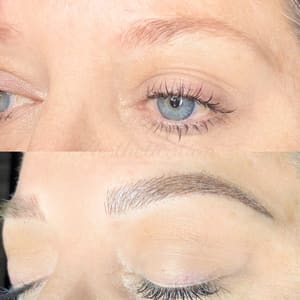 Eyebrow Tattoo result by Aesthetication in Costa Mesa, CA