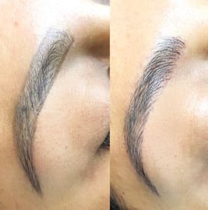 Eyebrow Tattoo result by Aesthetication in Costa Mesa, CA