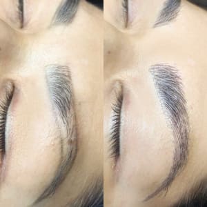 Eyebrow Tattoo result by Aesthetication in Costa Mesa, CA
