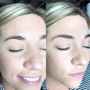 Eyebrow Tattoo result by Aesthetication in Costa Mesa, CA