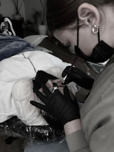 Eyebrow Tattoo result by Aesthetics By Camryn LLC in Selah, WA