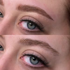 Eyebrow Tattoo result by Aesthetics By Camryn LLC in Selah, WA
