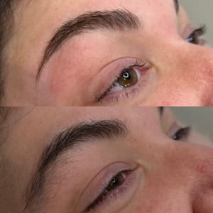 Eyebrow Tattoo result by Aesthetics By Camryn LLC in Selah, WA