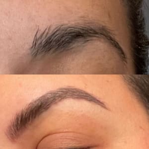 Eyebrow Tattoo result by Aesthetics By Cherish in Tavares, FL