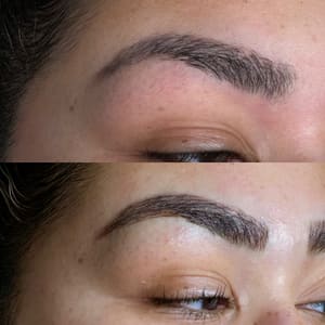 Eyebrow Tattoo result by Aesthetics By Cherish in Tavares, FL