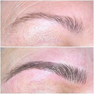 Eyebrow Tattoo result by Aesthetics By Chezza in Auburn, CA