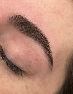 Eyebrow Tattoo result by Aesthetics by Colleen in Saratoga Springs, NY