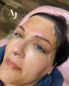 Eyebrow Tattoo result by Aesthetics By Jasmine in Quincy, WA