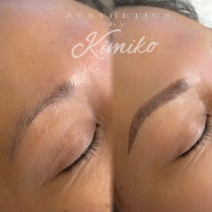 Eyebrow Tattoo result by Aesthetics by Kimiko in Oxnard, CA