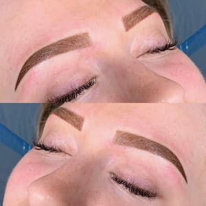 Eyebrow Tattoo result by Aesthetics & PMU by Lo in Loveland, CO