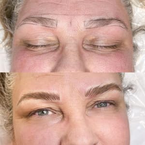 Eyebrow Tattoo result by Aesthetics & PMU by Lo in Loveland, CO