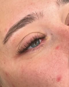 Eyebrow Tattoo result by Aesthetics with Cassie in Layton, UT