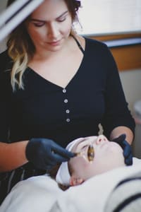 Eyebrow Tattoo result by Aesthetique Face and Brows in Sheboygan Falls, WI