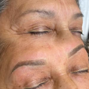 Eyebrow Tattoo result by Aglaetbeauty brows in Smithtown, NY