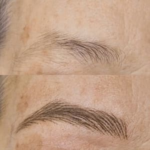Eyebrow Tattoo result by Agnes Knows Brows in Naperville, IL