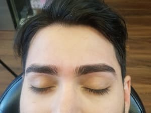 Eyebrow Tattoo result by AIB Threading Salon in Grand Prairie, TX