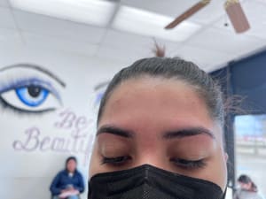 Eyebrow Tattoo result by AIB Threading Salon in Grand Prairie, TX