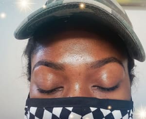 Eyebrow Tattoo result by Aijalon Amaree Aesthetics in Columbus, GA