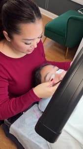 Eyebrow Tattoo result by Aiperi Lash Studio in Southampton, PA