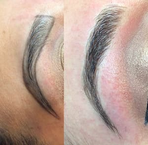 Eyebrow Tattoo result by AIS Beauty Labs in Chicago, IL