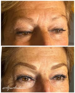 Eyebrow Tattoo result by Ajna Aesthetics in Falmouth, MA