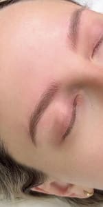 Eyebrow Tattoo result by AK Microblading Studio LLC in Elgin, IL