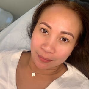 Eyebrow Tattoo result by Al Beauty Bar Permanent makeup and Cosmetic tattooing in Lutherville, MD