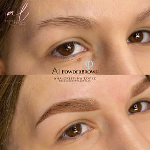 Eyebrow Tattoo result by AL Brows & Beauty in New City, NY