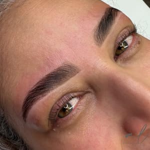 Eyebrow Tattoo result by AL Brows & Beauty in New City, NY