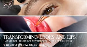 Eyebrow Tattoo result by AL Brows & Beauty in New City, NY