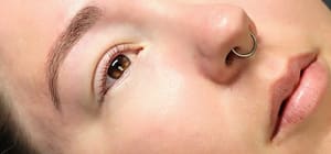 Eyebrow Tattoo result by Alana Harper Esthetics in Columbia, MO