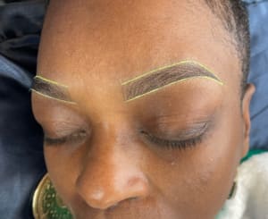 Eyebrow Tattoo result by Alanys Christina’s Permanent Makeup in Arlington, TX