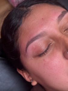 Eyebrow Tattoo result by Alavez Aesthetics in Vallejo, CA