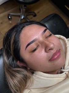 Eyebrow Tattoo result by Alavez Aesthetics in Vallejo, CA