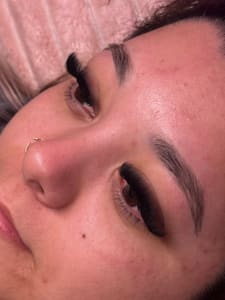 Eyebrow Tattoo result by Alavez Aesthetics in Vallejo, CA