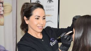 Eyebrow Tattoo result by Alba's Permanent Cosmetic Artistry in Midland, TX