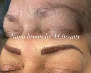 Eyebrow Tattoo result by ALBeauty Permanent Make-up and Microblading in Goshen, NY