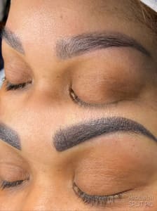 Eyebrow Tattoo result by ALBeauty Permanent Make-up and Microblading in Goshen, NY