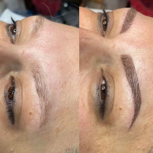 Eyebrow Tattoo result by ALBeauty Permanent Make-up and Microblading in Goshen, NY