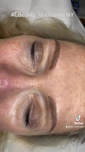 Eyebrow Tattoo result by ALBeauty Permanent Make-up and Microblading in Goshen, NY