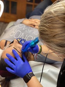 Eyebrow Tattoo result by ALBeauty Permanent Make-up and Microblading in Goshen, NY