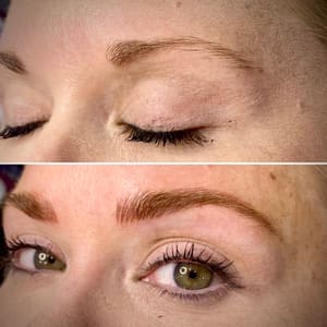 Eyebrow Tattoo result by Alchemy Aesthetics by Sasha in Lake Charles, LA