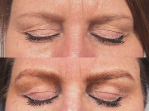 Eyebrow Tattoo result by Alchemy Beauty in Calumet City, IL