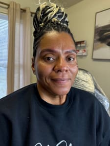Eyebrow Tattoo result by Alchemy Beauty Lounge in Nacogdoches, TX