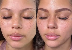 Eyebrow Tattoo result by Alea Claudine Beauty in Las Vegas, NV
