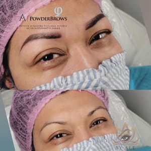Eyebrow Tattoo result by Alelotusbeauty in Flushing, NY